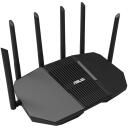 Asus ruuter 90IG0A30-MO9C10 Wi-Fi 7 9400 Mbit/s, Tri-band, 4x 2.5G porti, AiMesh, 6 antenni, Must