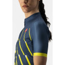 Velo krekls PENDIO W Jersey, izmērs: M, Monolit Ocean/Sulphur-White, 8050949613986 CASTELLI