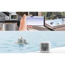Rainpoint baseina termometrs HCS565ARF+HCS015T2H, -9.9&deg;C līdz 50&deg;C, -9.9&deg;C līdz 60&deg;C, 1% līdz 99%, IP68, LCD displejs