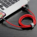 Baseus Kaabel CALKLF-B09, 100cm, 2.4A, Lightning, USB, punane