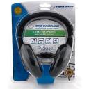 Esperanza AUDIO STEREO austiņas EH120, 3.5mm, 6.3mm, 32&Omega;, 105dB, 20-20000Hz, vadu savienojums, mīksti ausu spilventiņi