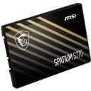 MSI SSD SPATIUM S270 S78-440P130-P83 960GB, 2.5" SATA, Lugemise kiirus 500 MB/s, Kirjutamise kiirus 450 MB/s, TBW 500