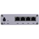 Teltonika | Industrial Router | RUTX08 | No Wi-Fi | 10/100/1000 Mbit/s | Ethernet LAN (RJ-45) ports 4 | Mesh Support No | MU-MiMO No | No mobile broadband | 1 | 24 month(s)