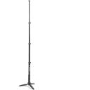 Manfrotto statīvu komplekts MKCONVR, 1kg, 143cm, 59cm, alumīnijs, melns, panorāmas stiprinājums