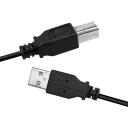 Logilink USB kabelis CU0009B, 5m, EMI aizsardzība, USB-A vīrie&scaron;u, USB-B vīrie&scaron;u