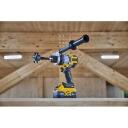 Dewalt smūginis gręžtuvas DCD1007WW1T-QW 18V 8Ah, 1530 W, 169 Nm, 3 greičiai, 1.5-13 mm chuck, be&scaron;epetėlis variklis, LED &scaron;viesa