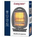 Beper K&uuml;tteseade P203PAN004, 800W, 2 kvartssoojuselementi, 2 v&otilde;imsustaset, termostaat, kokkupandav, k&auml;epide