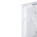 Конвекторный обогреватель для дома узкий с WiFi управлением 1200W IP24 настенный и напольный Alutherm 1200XS Eurom