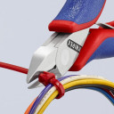 Diagonālais griezējs ar spoguļa apdari, KNIPEX, 77 42 115, 115 mm, precīzai grie&scaron;anai līdz 1.3 mm.