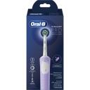 Oral-B Elektriskā zobu birste D103 Vitality PRO Lilac, 1 uzgalis, 3 režīmi, 720 min uzlādes laiks, 7600 apgriezieni/min