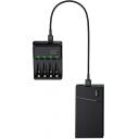 Green Cell Laadija GRSETGC01, 4x AA, 2000mAh, Ni-MH, 1,5V, &uuml;lekoormuse, termilise, ahelakaitse