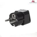 Maclean Adapteris MCE155, 110-250V, 13A, maitinimo kabelis, AC maitinimo ki&scaron;tukas G, AC maitinimo ki&scaron;tukas C