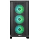 Chieftec Korpus HUNTER 3 GS-03B-OP, Midi Tower, 440mm, 238mm, 450mm, 3x140mm esif&auml;nnid, 1x140mm tagumine ventilaator