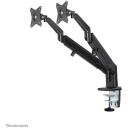 Neomounts stiprinājuma roka DS70-810BL2, 17-32", 9 kg, gāzes atsperes augstuma regulē&scaron;ana, 180&deg; apstā&scaron;anās, melna
