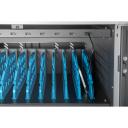 Digitus uzlādes ratiņi DN-45002, 30 uzlādes bāzes, 5V, 2,1A, 110-220V, 50-60Hz, 3 ventilatori, RCD 30mA
