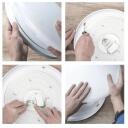 Emos LED потолочный светильник TIVI ZM3407, 11W, 1840lm, IP44, нейтральный белый, 4000K, сталь, 50 000ч.