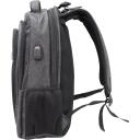 Sbox Mugursoma AMSTERDAM, 18", neilons, poliesters, 46x33x13cm, USB izeja, iek&scaron;ējais nodalījums, 3 kabatas