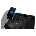 Super šventinis Party Box su Karaoke Naujųjų metų vakarėliams 1000W TWS Bluetooth FM USB LED ekranas AC maitinimas juodas PS-1900 Sven