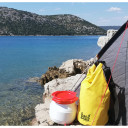 Ūdensnecaurlaidīgs somas maiss, 10L, dzeltena, R712002, BasicNature