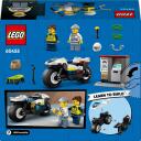Lego Konstruktors 60455, 65 gab., policijas motocikls, skrituļdēlis, bankomāts, minifigūras