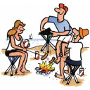 Trijkāja krēsls 'Komforts', alumīnija kājas, sēdekļa augstums 75 cm, R057175, WALKSTOOL