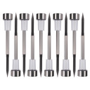 Saules dārza lampas, 10 gab., 4,5x4,5x30 cm, K02027, Keltin