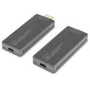 Digitus 4K Traadita Video Pikendaja DS-55324, 30 m, DC 5 V, traadita, must/h&otilde;be