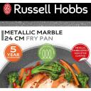 Russell Hobbs Praepann RH027991EU7, 24cm, alumiinium, must, mittenpind, sobib k&otilde;ikidele pliitidele
