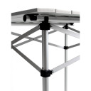 Saliekams galds, stabils un kompakts, 70x70 cm, alumīnijs, R591504, BasicNature