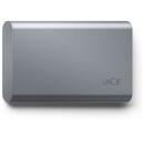 Lacie Внешний SSD STKH1000800 1TB, скорость чтения 1050 MB/s, скорость записи 450 MB/s, USB Type-C, серый, защита паролем