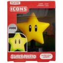 Paladone Super Mario Super Star Ikonas Gaisma PP6361NNV3ID, 10cm, Dzeltens, LED, 1 spuldze, Galda virsma
