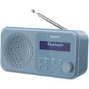 Sharp Tokyo Digitaalne Raadio DR-P420(BL), DAB/DAB+/FM, Bluetooth, 4 x AA, 2 &auml;ratuskella, kaasaskantav, sinine
