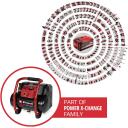 Einhell Akutoitel kompressor TE-AC 36/150 Li OF - Solo, 6L, 8bar, 150l/min, ilma &otilde;lita, ergonoomiline, statiiv