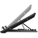 Deepcool U-Pal s&uuml;learvuti alus, DP-N214A5-UPAL, 2x140mm, 1000 RPM, 92.22 cfm, USB 3.0, must