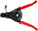 Izolācijas noņēmējs, KNIPEX, 12 11 180, ar maināmām asmeņiem, piemērots 0.5-2 mm diametriem