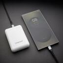 Intenso Power Bank XS10000 10000 mAh, Li-Pol&uuml;meer, 1x USB-A, 1x USB-C, 3.1 A, valge