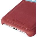 Krusell Sunne CardCover Apple iPhone 11 Pro Max 61795, 6.5", punane, nahk, 1 krediitkaart