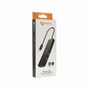 Sbox Adapteris TCA-51, 4K@30Hz, 1080p@60Hz, 5Gbps, 480Mbps, kortelių skaitytuvas, juodas