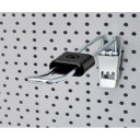 Āķa slēdzene, KNIPEX, 00 19 35 4, melna plastmasa, 35 x 15 mm