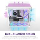 Nzxt Korpus H9 Flow RGB CM-H92FW-R1, 3x140mm esiventilaatorid, 1x120mm tagumine ventilaator, 420mm radiaatorid
