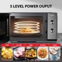Toshiba Микроволновая печь MW3-MM20PF(BK), 800W, 20л, механическое, размораживание, черный, блестящий