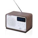 Blaupunkt Pārvietojams radio PP7BT, 1200 mAh, 4 W, Bluetooth, USB, FM, 60 iecienītās stacijas, austiņu izeja