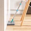 Beldray Plakans mops un spainis LA067234NPUF, 2x2,5l, mikro&scaron;ķiedra, zils, 180&deg; grozāms, antibakteriāls