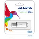 Adata USB флеш-накопитель AC906-32G-RWH, 32 ГБ, USB Type-A, USB 2.0, белый, крышка