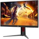 AOC 24G4HA monitor, 24", 1920 x 1080, 200 Hz, 0.5 ms, 300 cd/m&sup2;, 2xHDMI, must, punane