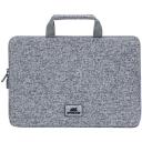 Rivacase Korpuss ANVIK 13.3" 7913LIGHTGREY, 33.8cm, 260g, veekindel, pehme sisepind, tagumine tasku, pehmendatud k&auml;epidemed