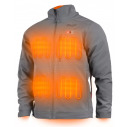 Darba jaka ar apsildi MILWAUKEE M12™4933479363, pelēka, HJ GREY5-0 (XXXL)