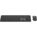 Logitech Bevielis klaviatūros ir pelės rinkinys MK950 920-012490, 10m, 400-4000DPI, grafito spalva.