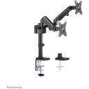 Neomounts stiprinājuma roka DS70-750BL2, 17-27", 7 kg, VESA 75x75/100x100 mm, gāzes atsperes augstuma regulē&scaron;ana, melna
