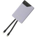 Tellur Power Bank 10000mAh TLL158441, 10000mAh, 5V/3A, 9V/2A, 12V/1.5A, USB-C, Lightning, 1x USB - USB-C